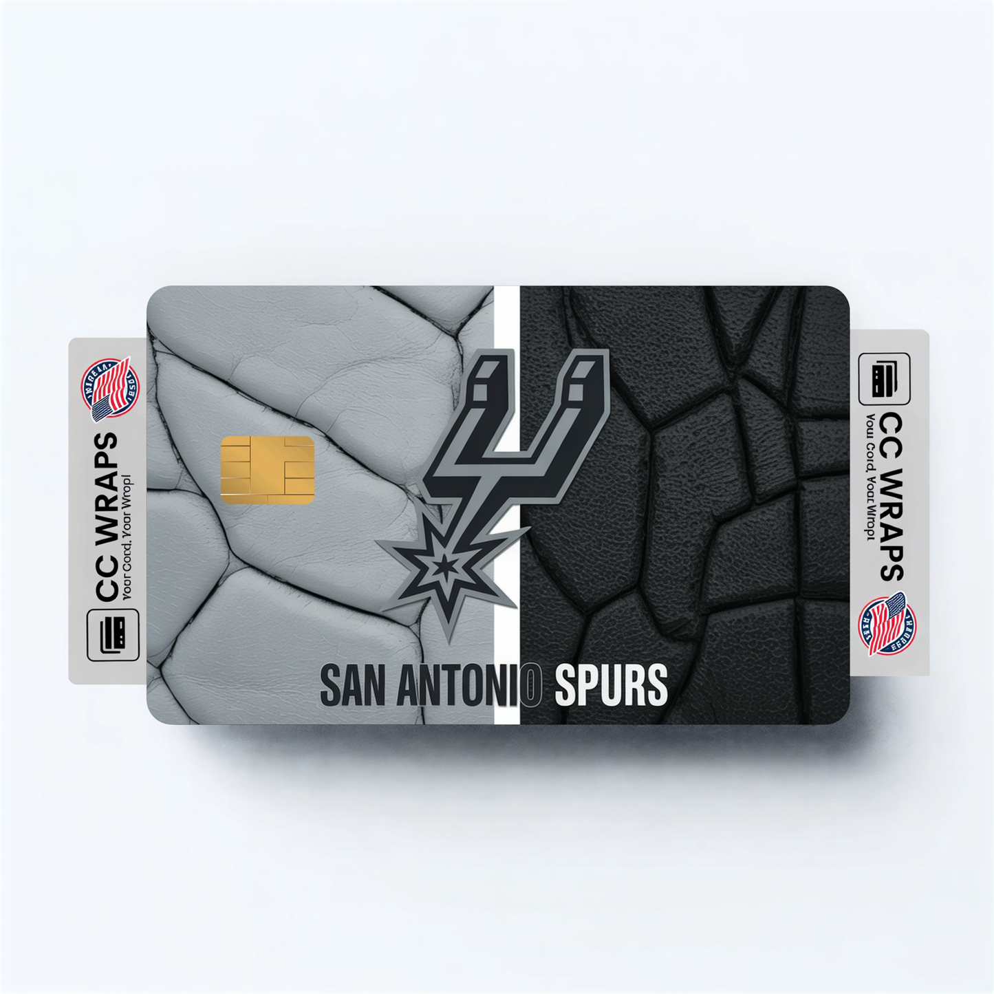 San Antonio Spurs Credit Card Skin Sticker | NBA Debit Card Cover