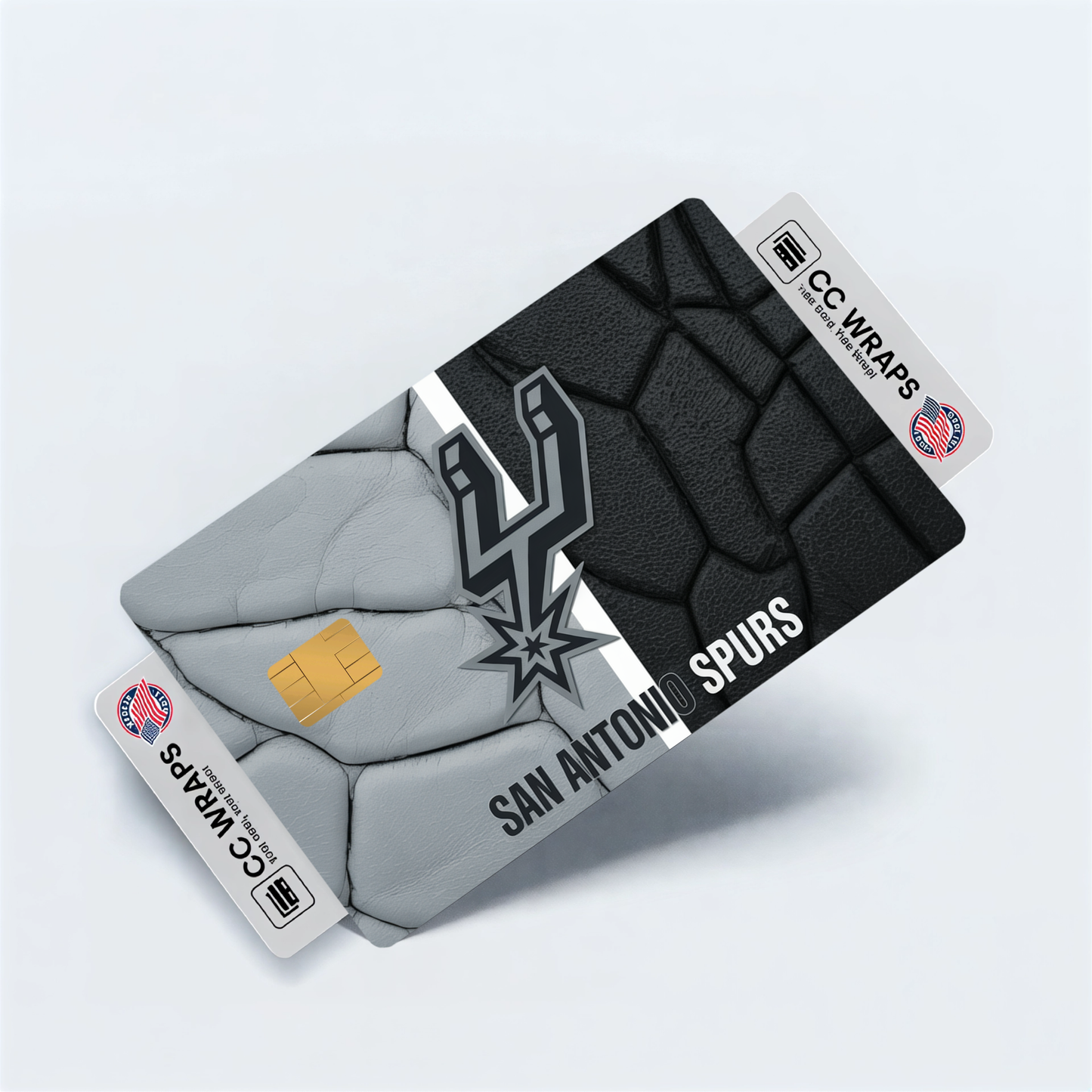 San Antonio Spurs Credit Card Skin Sticker | NBA Debit Card Cover