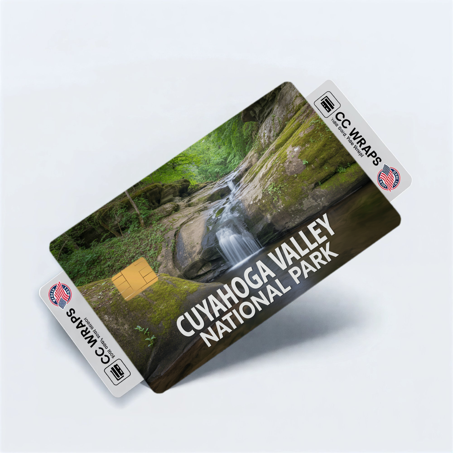 2PK Cuyahoga Valley National Park Credit Card Vinyl Skin Decal