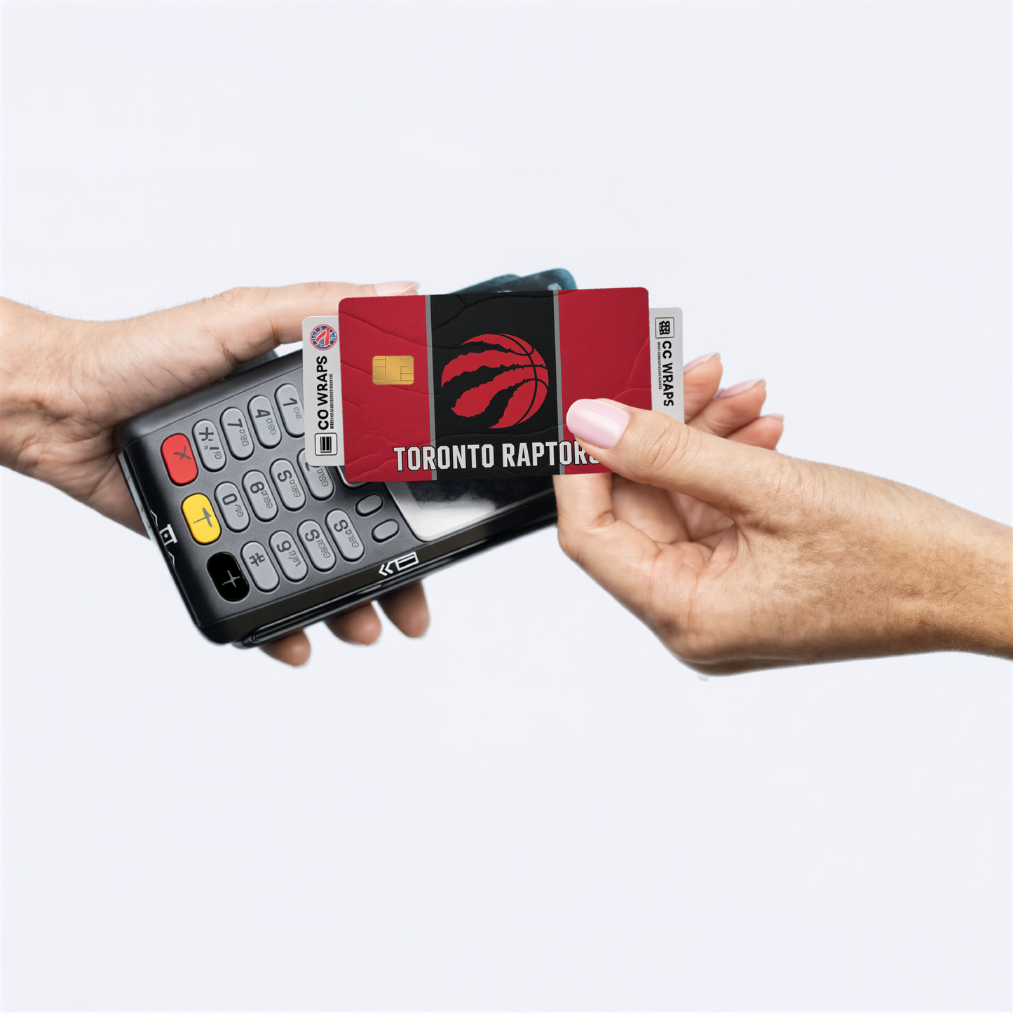 Toronto Raptors Credit Card Skin Sticker | NBA Debit Card Cover