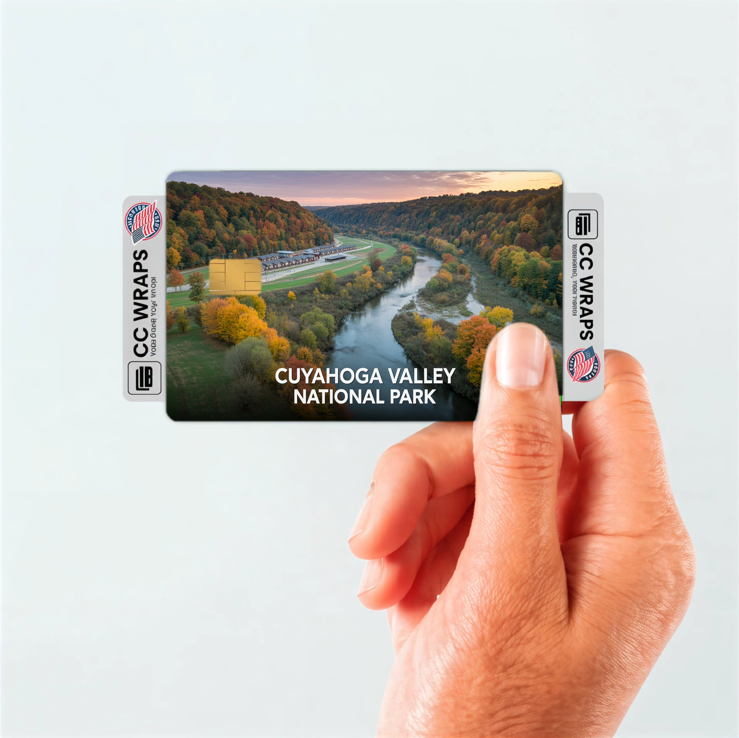 2PK Cuyahoga Valley National Park Credit Card Vinyl Skin Decal