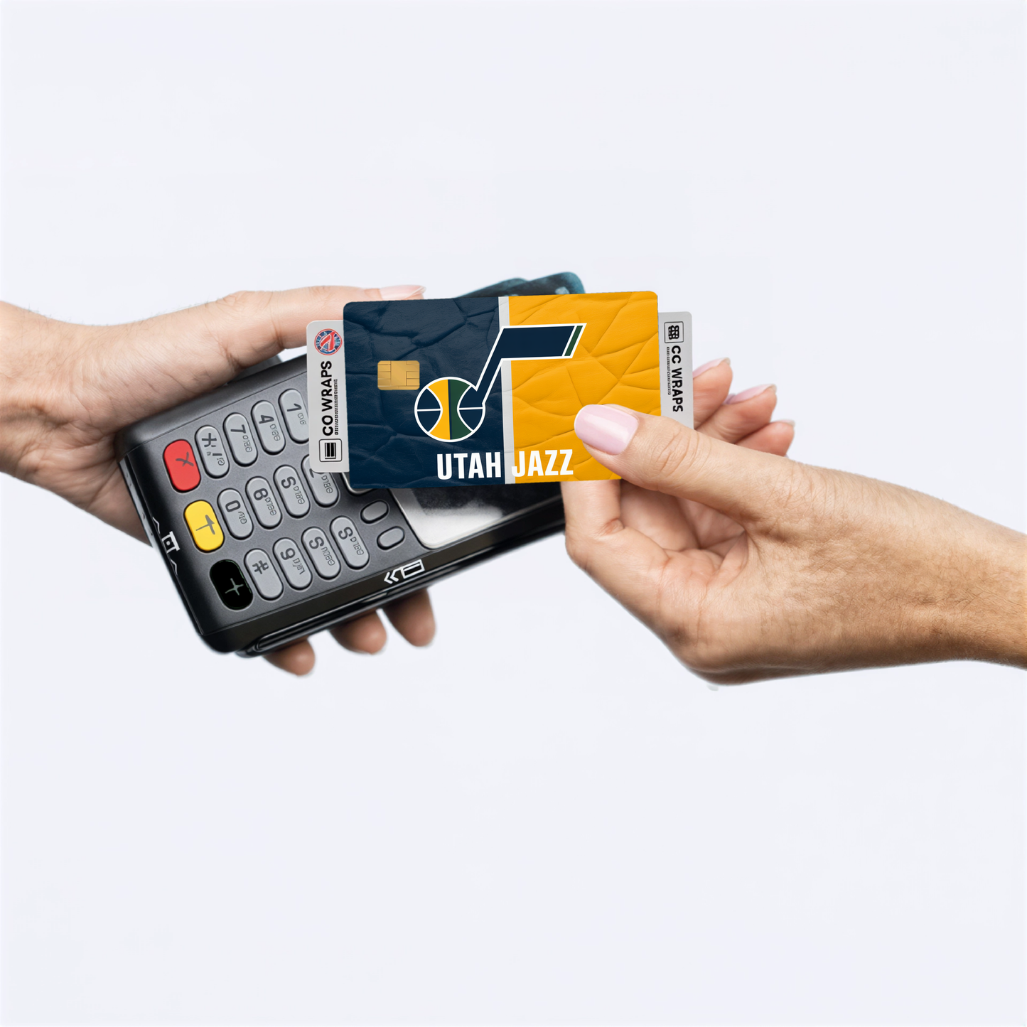 Utah Jazz Credit Card Skin Sticker | NBA Debit Card Cover