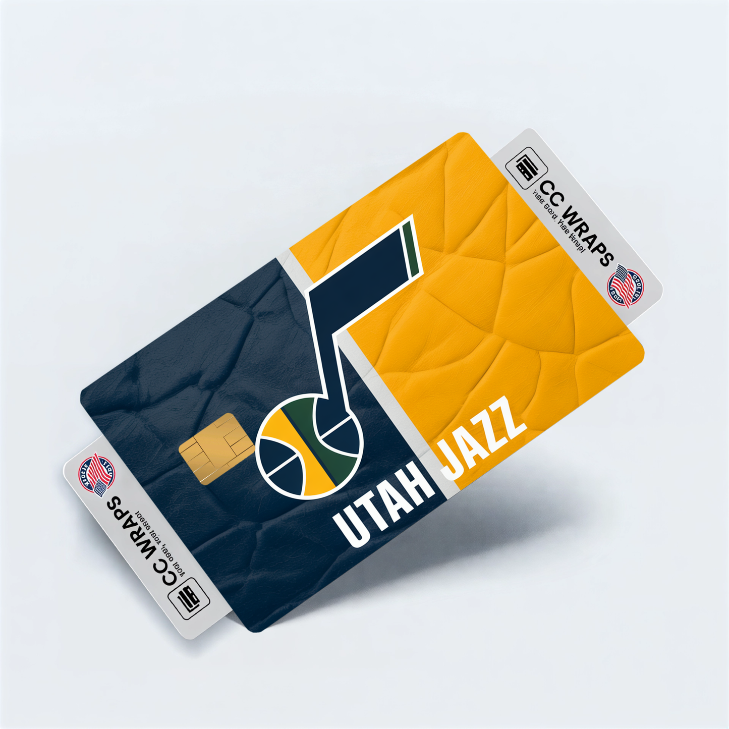 Utah Jazz Credit Card Skin Sticker | NBA Debit Card Cover