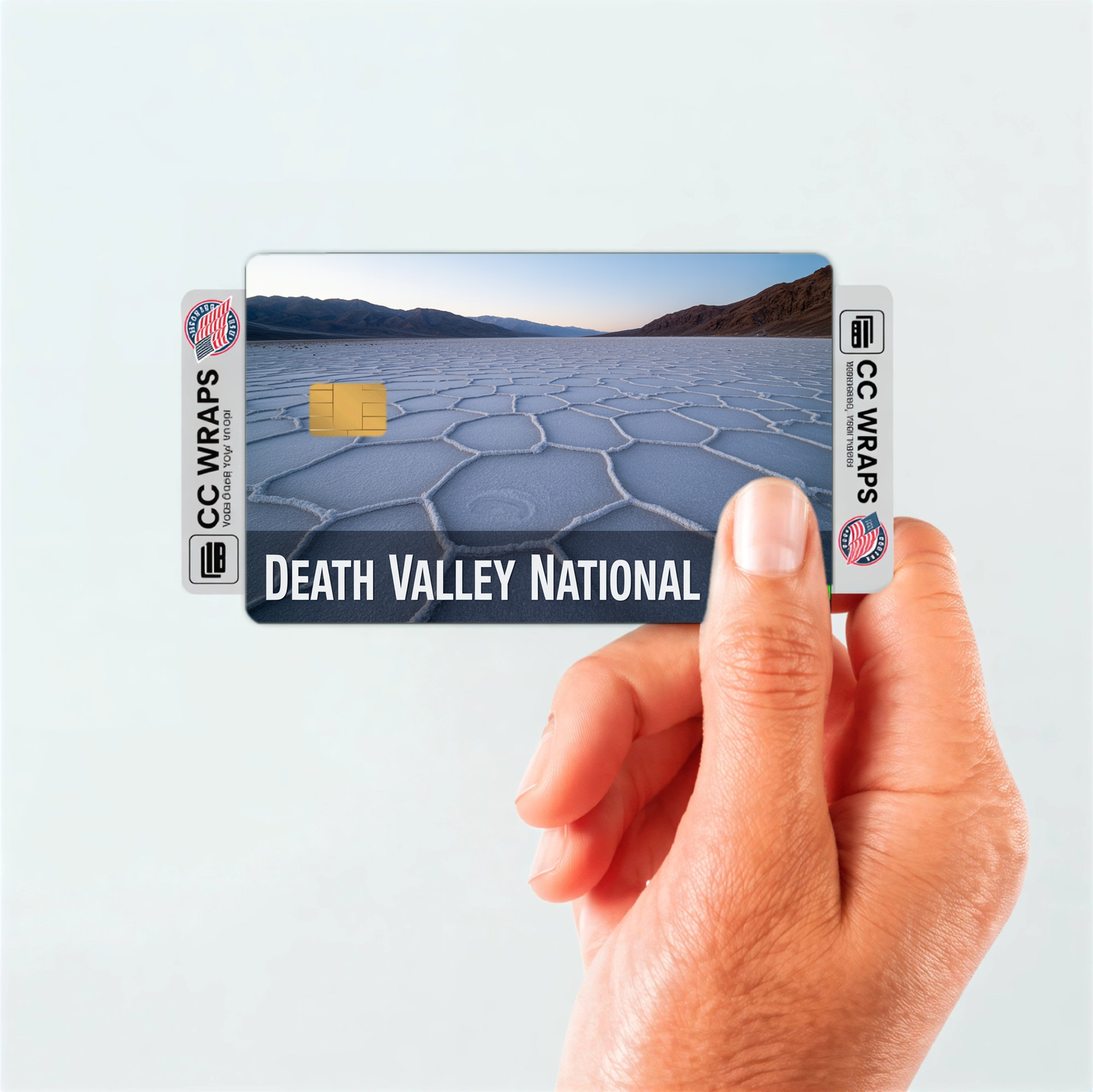 2PK Death Valley National Park Credit Card Vinyl Skin Decal