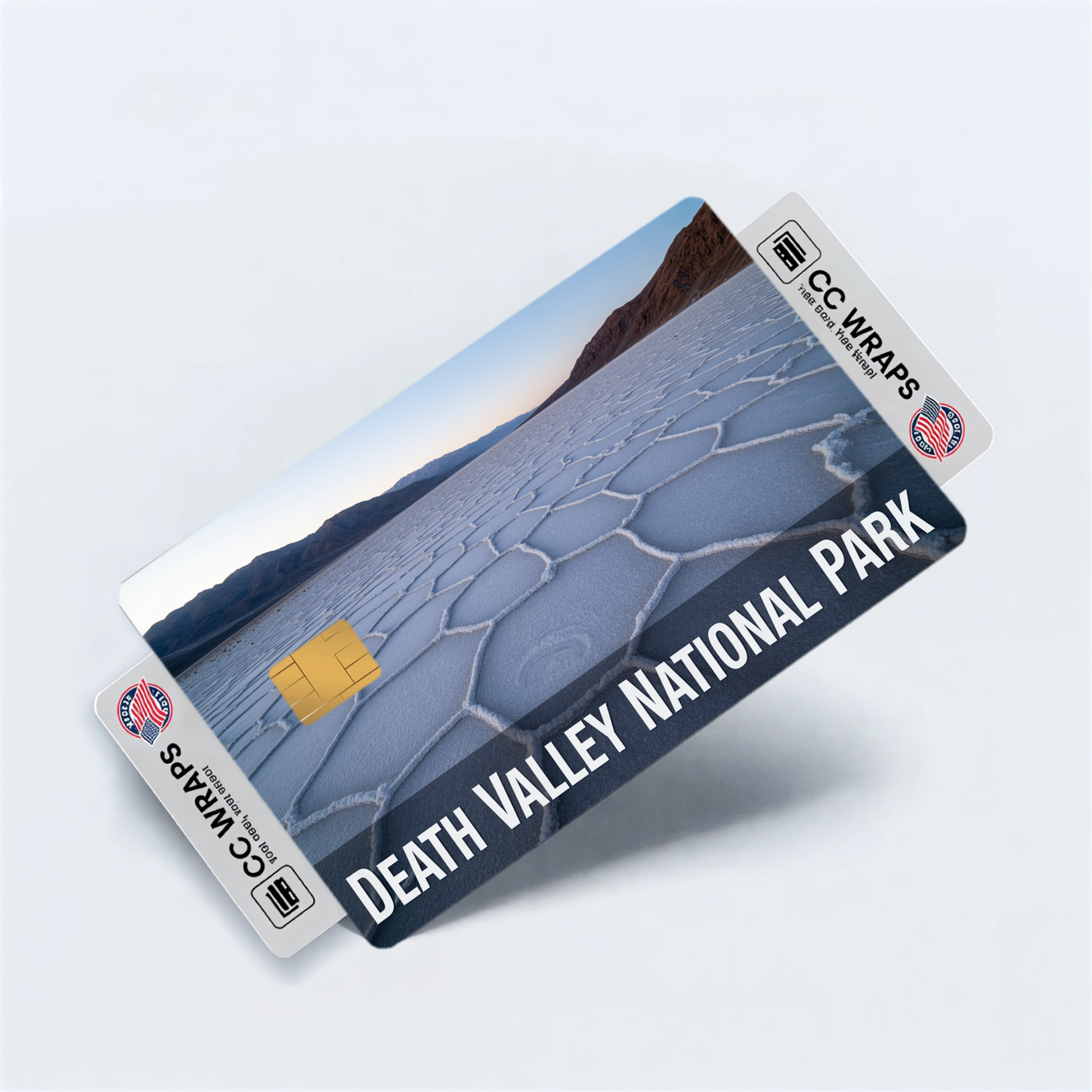 2PK Death Valley National Park Credit Card Vinyl Skin Decal