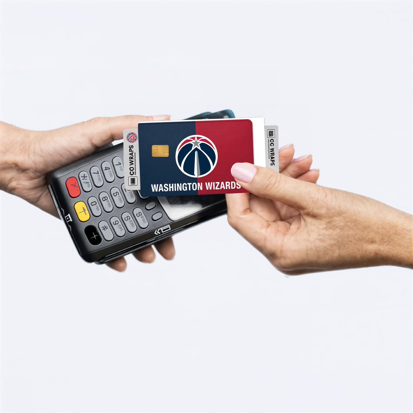 Washington Wizards Credit Card Skin Sticker | NBA Debit Card Cover