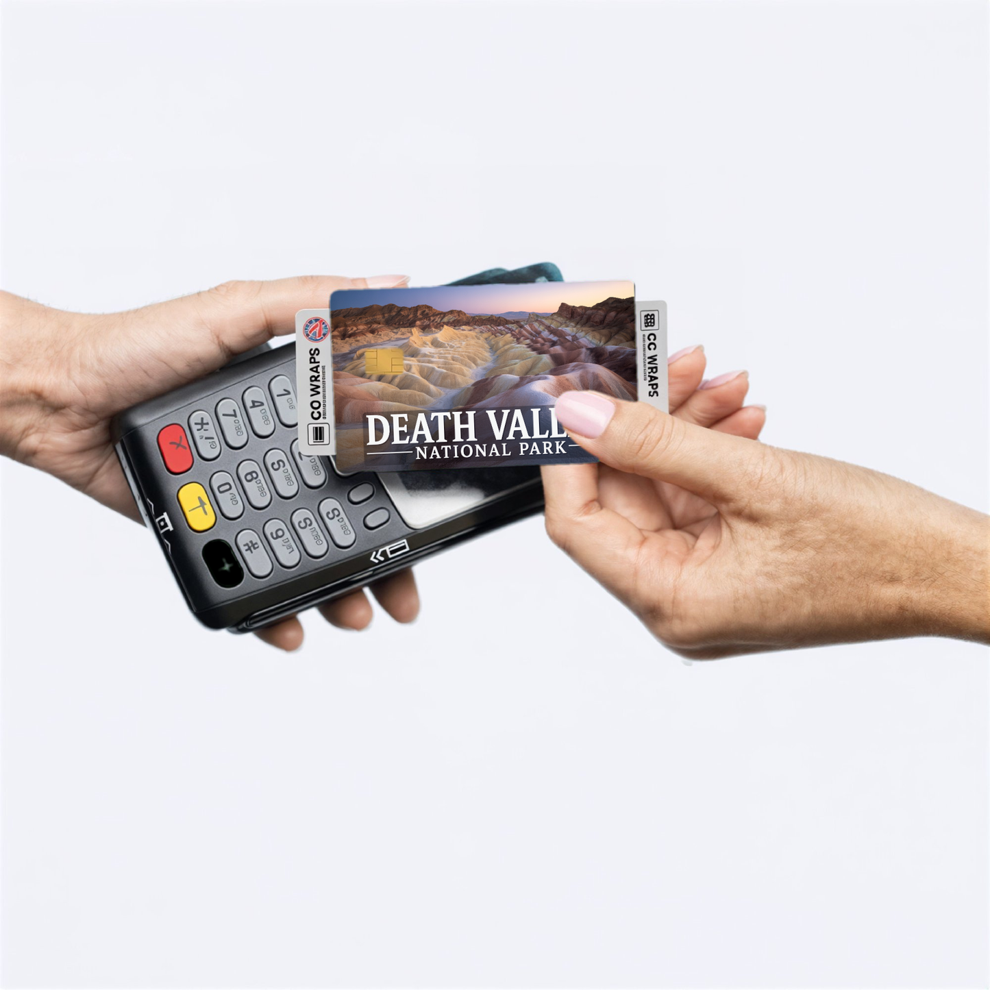 2PK Death Valley National Park Credit Card Vinyl Skin Decal