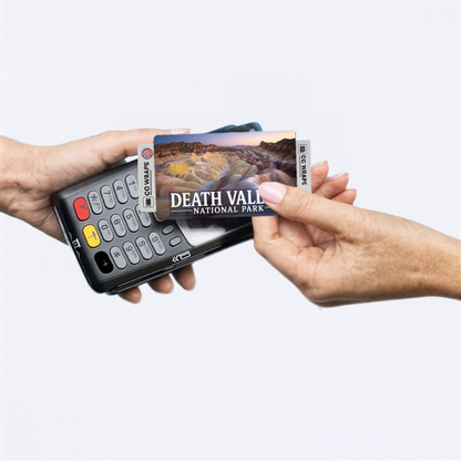 2PK Death Valley National Park Credit Card Vinyl Skin Decal