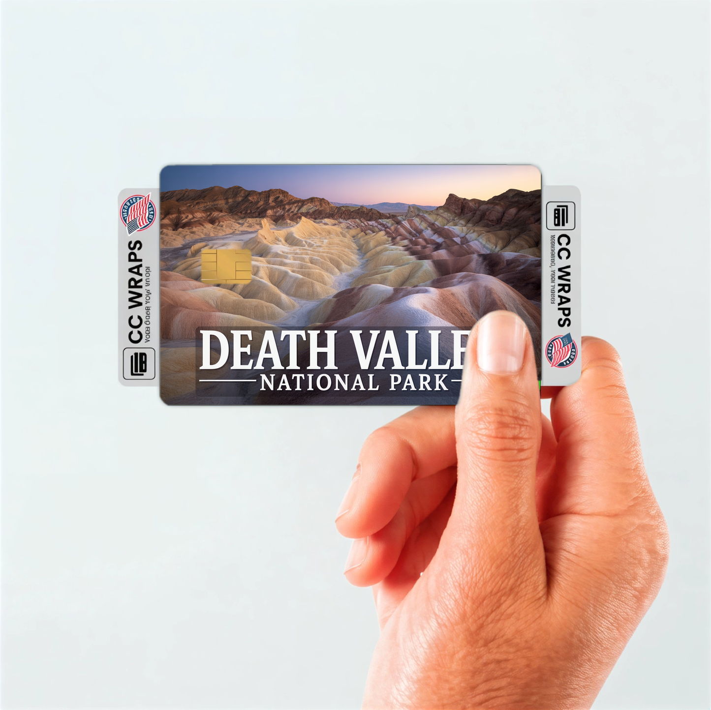 2PK Death Valley National Park Credit Card Vinyl Skin Decal