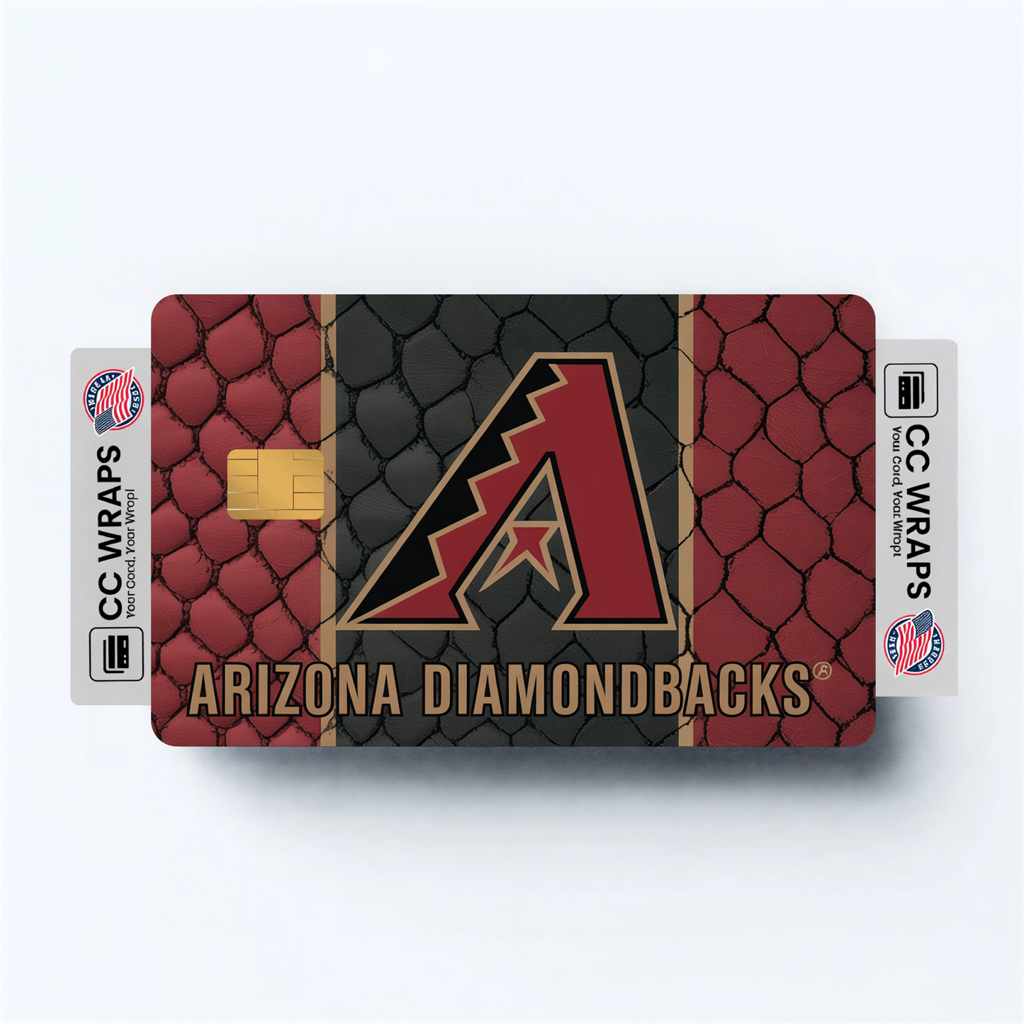 Arizona Diamondbacks Credit Card Skin Sticker | MLB Debit Card Cover