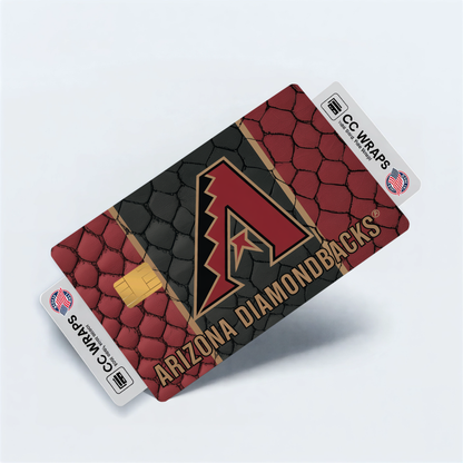 Arizona Diamondbacks Credit Card Skin Sticker | MLB Debit Card Cover