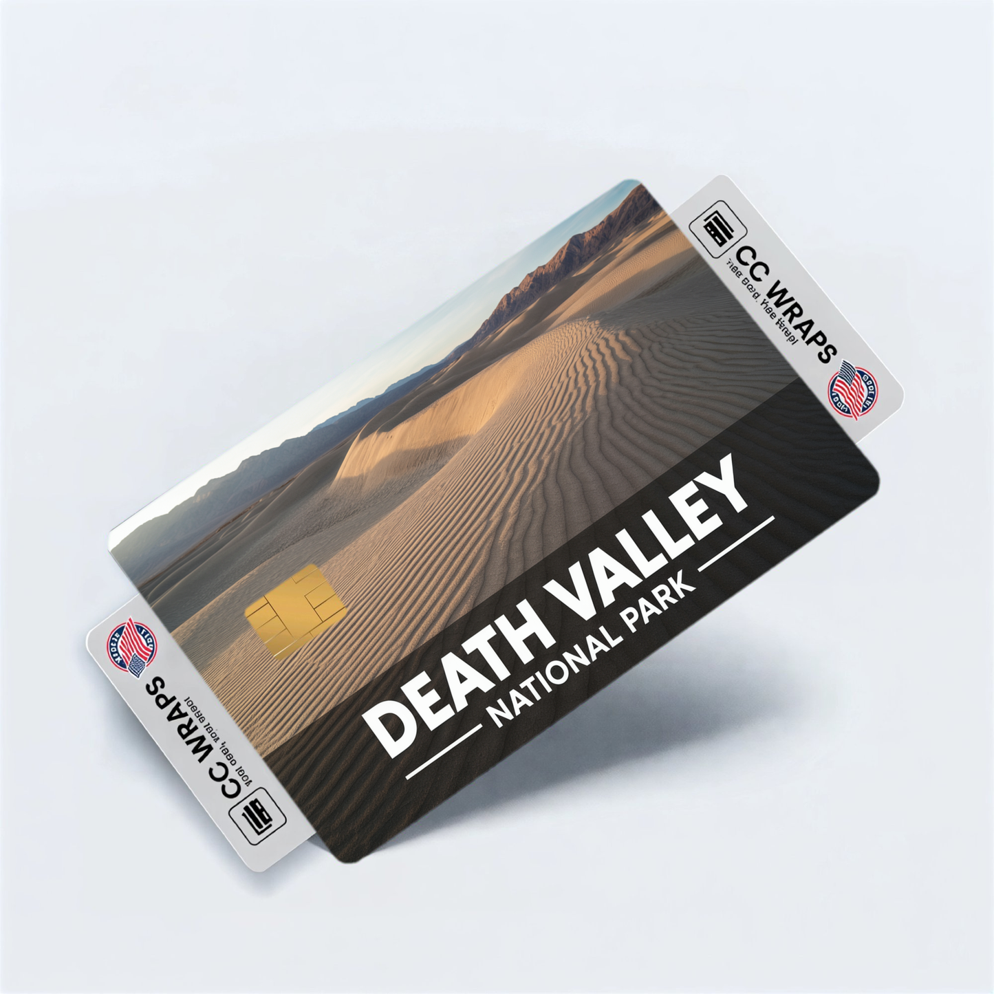 2PK Death Valley National Park Credit Card Vinyl Skin Decal