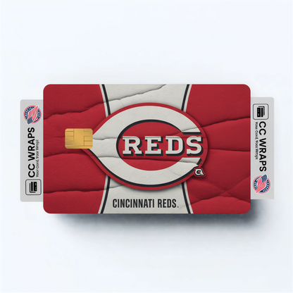 Cincinnati Reds Credit Card Skin Sticker | MLB Debit Card Cover