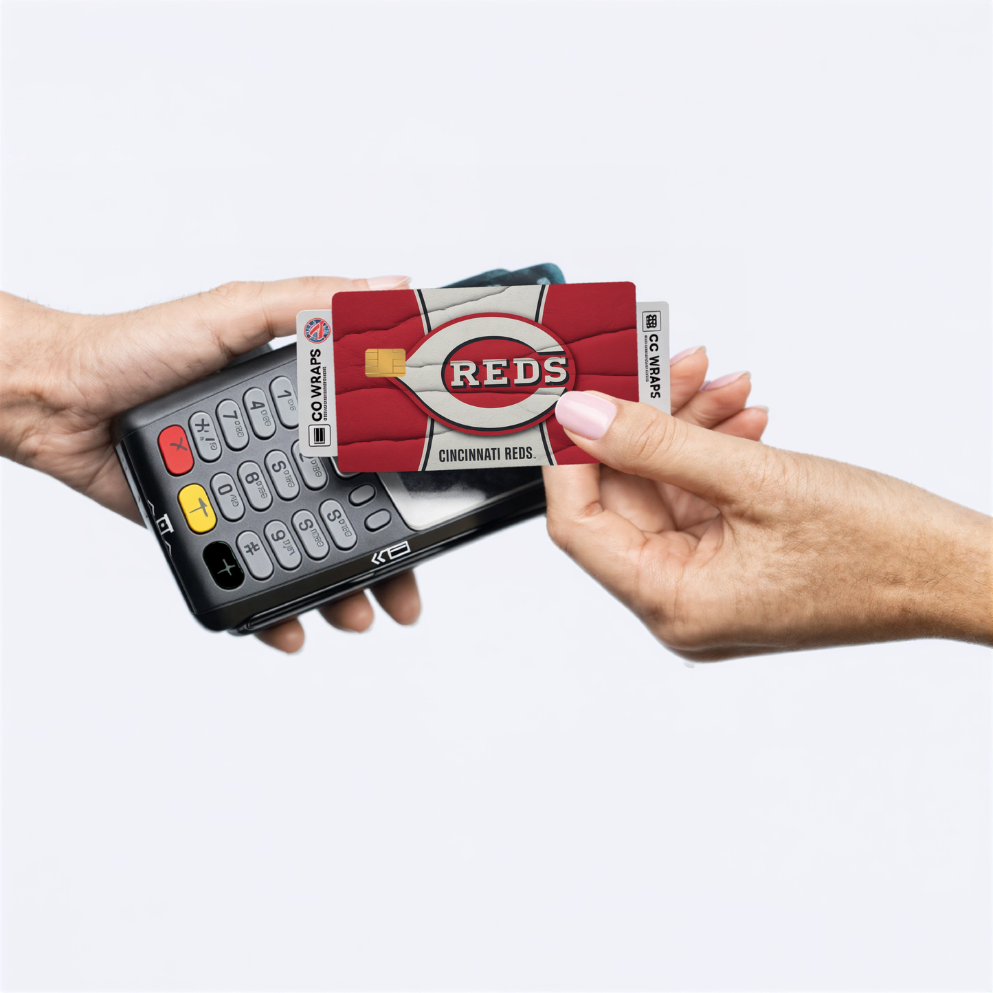 Cincinnati Reds Credit Card Skin Sticker | MLB Debit Card Cover