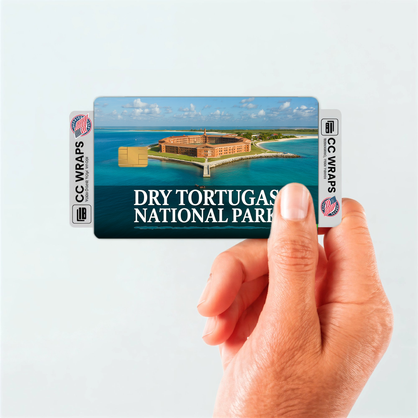 2PK Dry Tortugas National Park Credit Card Vinyl Skin Decal