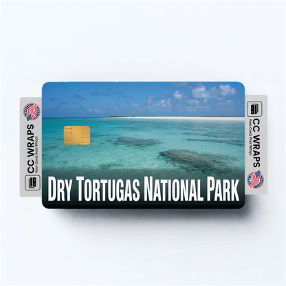 2PK Dry Tortugas National Park Credit Card Vinyl Skin Decal