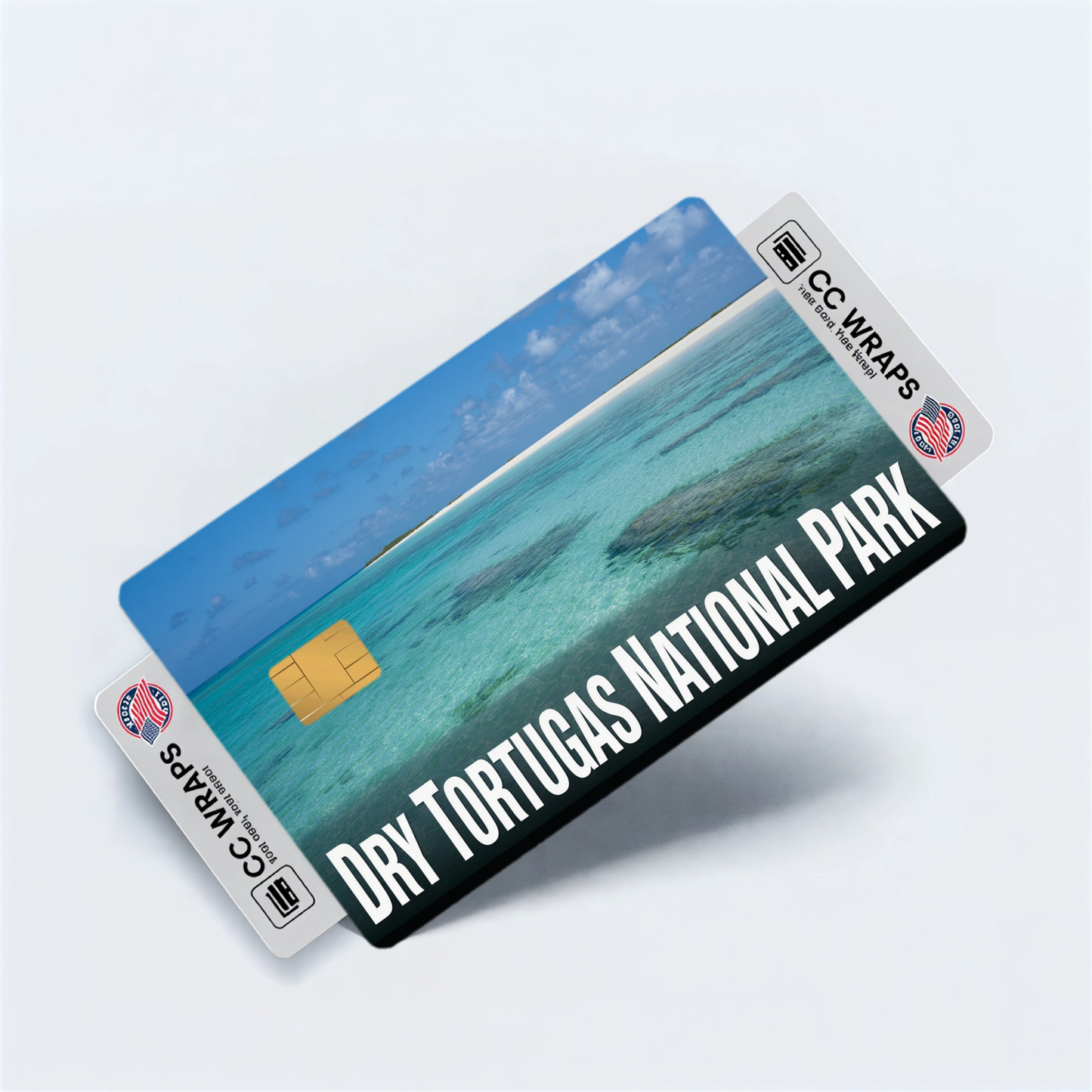 2PK Dry Tortugas National Park Credit Card Vinyl Skin Decal