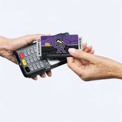 Colorado Rockies Credit Card Skin Sticker | MLB Debit Card Cover