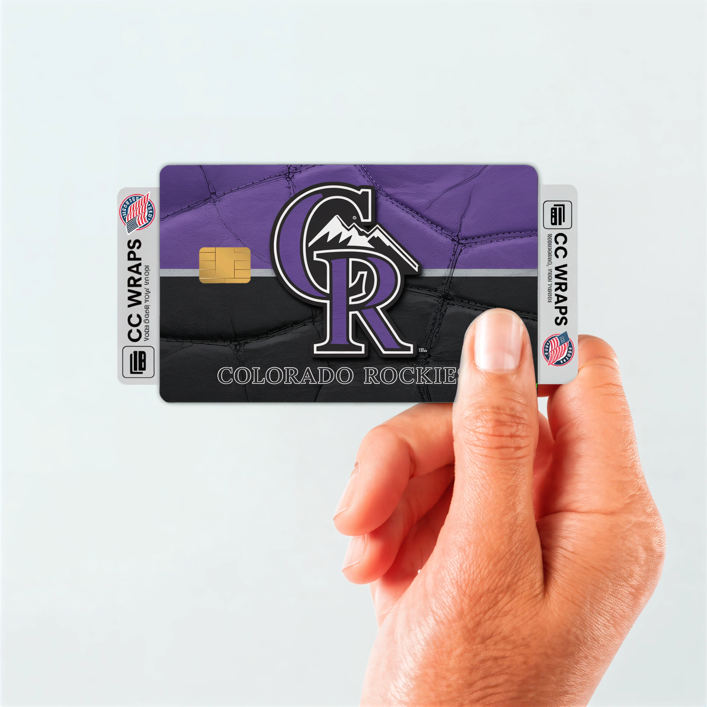 Colorado Rockies Credit Card Skin Sticker | MLB Debit Card Cover