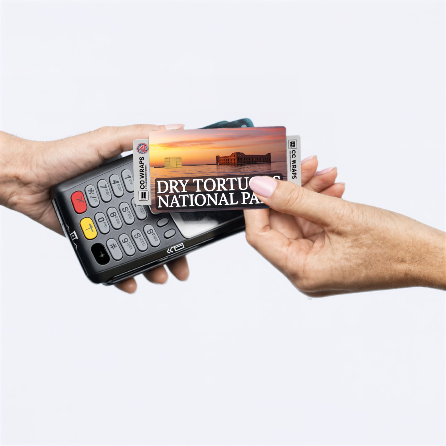 2PK Dry Tortugas National Park Credit Card Vinyl Skin Decal