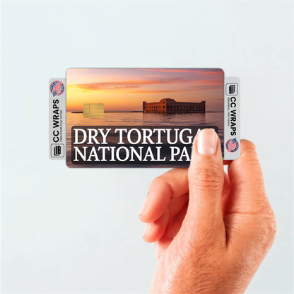 2PK Dry Tortugas National Park Credit Card Vinyl Skin Decal