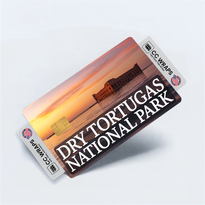 2PK Dry Tortugas National Park Credit Card Vinyl Skin Decal