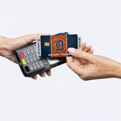 Detroit Tigers Credit Card Skin Sticker | MLB Debit Card Cover