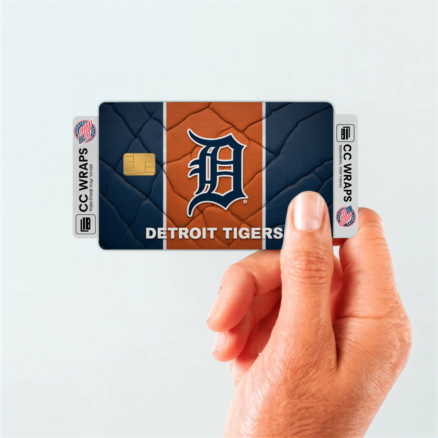 Detroit Tigers Credit Card Skin Sticker | MLB Debit Card Cover