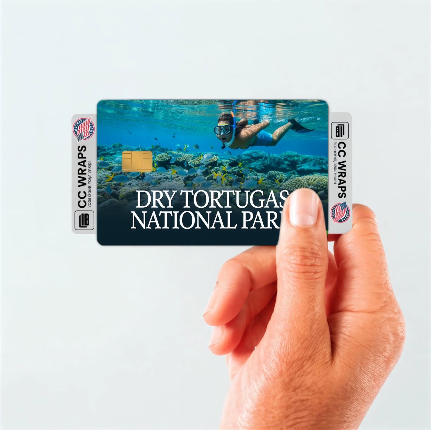 2PK Dry Tortugas National Park Credit Card Vinyl Skin Decal