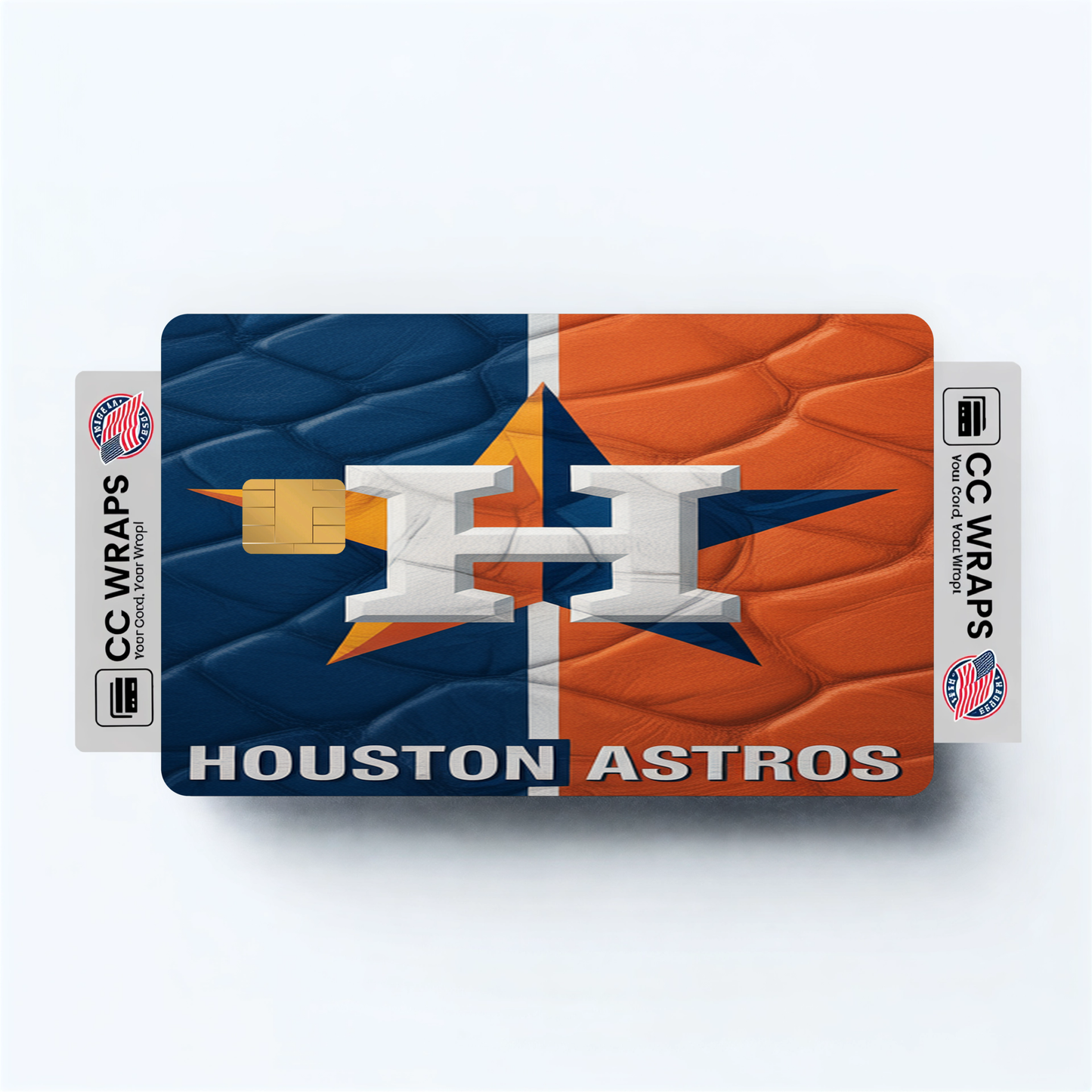 Houston Astros Credit Card Skin Sticker | MLB Debit Card Cover