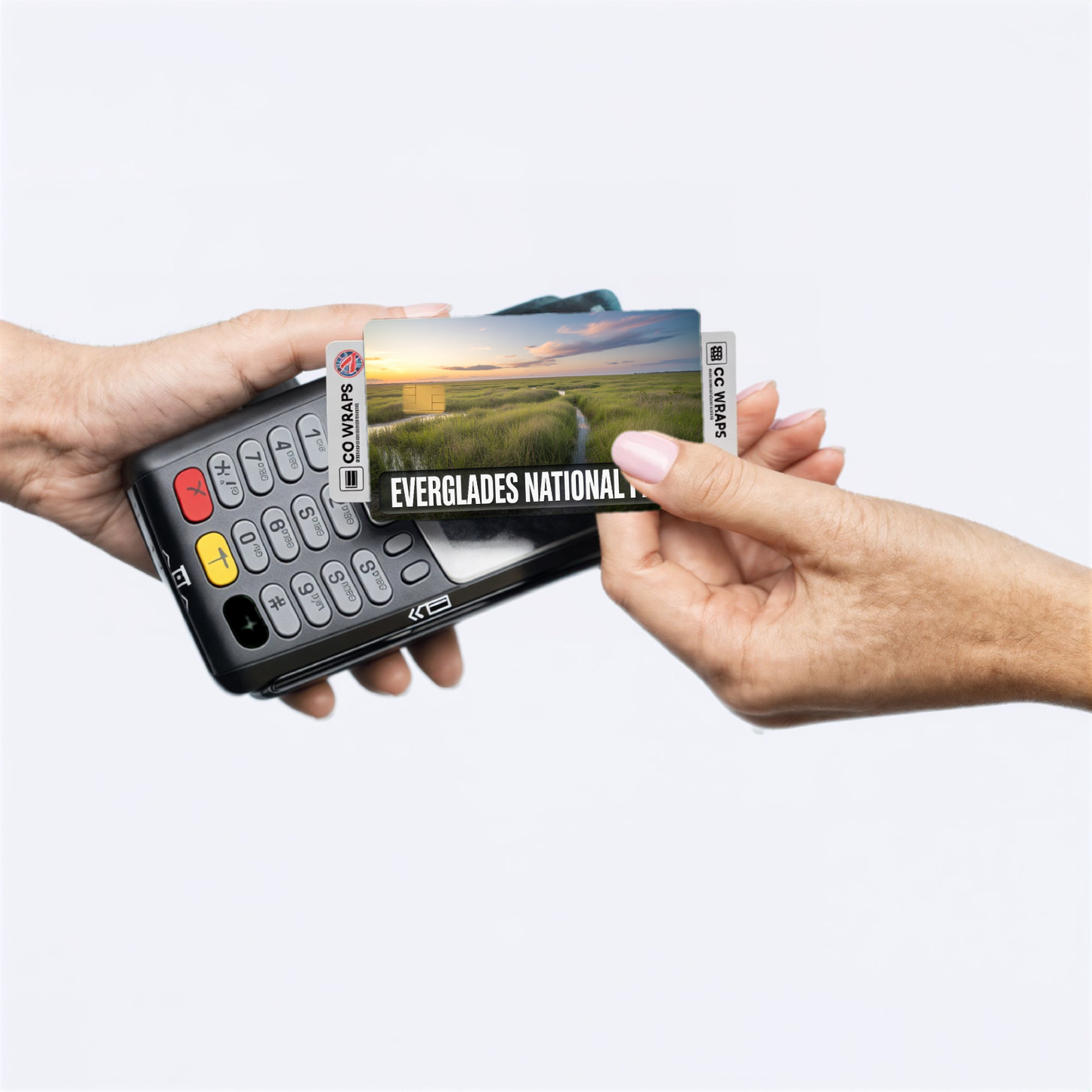 2PK Everglades National Park Credit Card Vinyl Skin Decal