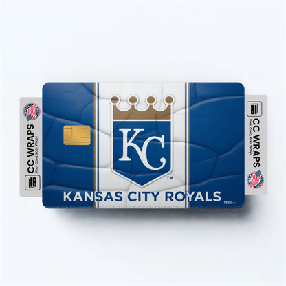 Kansas City Royals Credit Card Skin Sticker | MLB Debit Card Cover