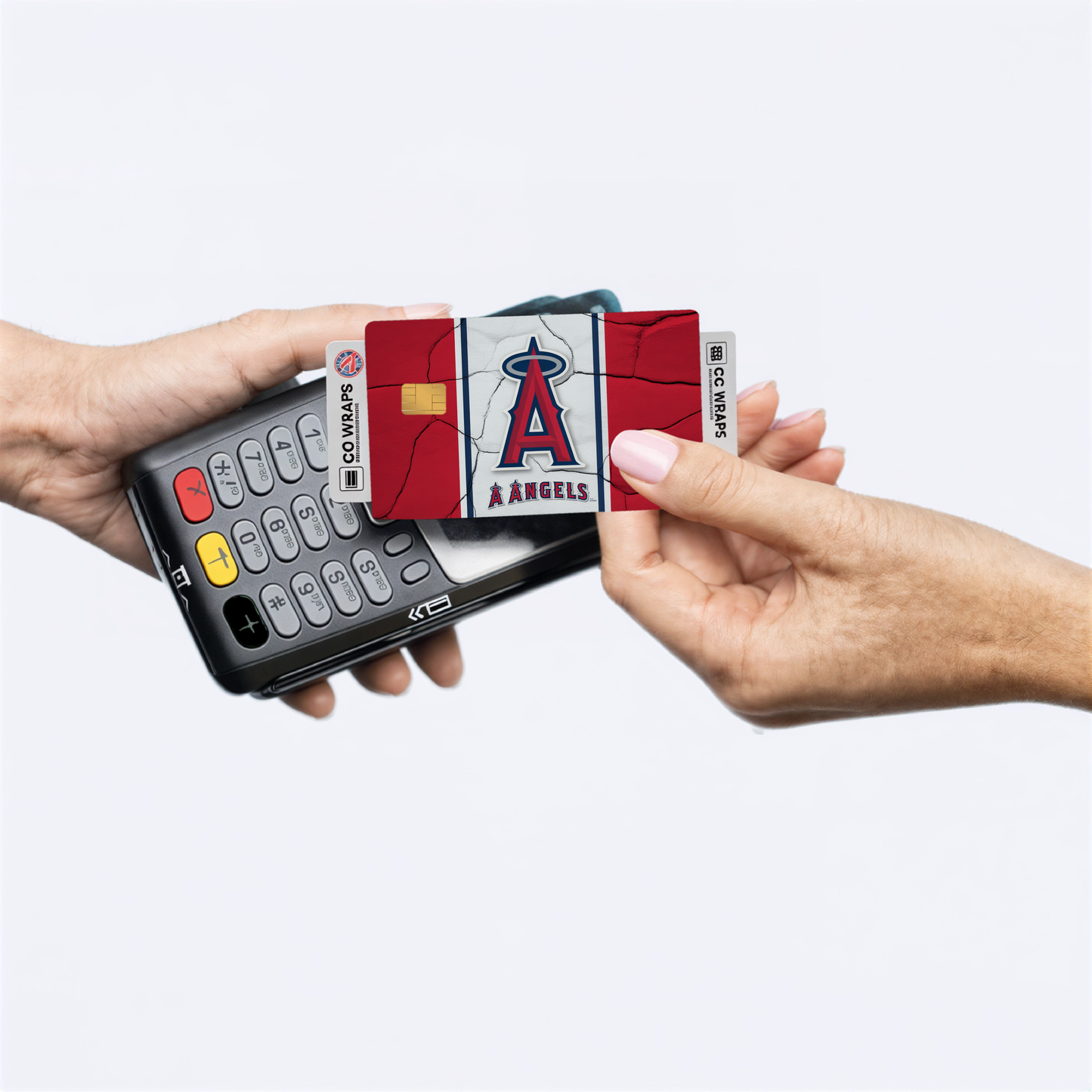 La Angels Credit Card Skin Sticker | MLB Debit Card Cover