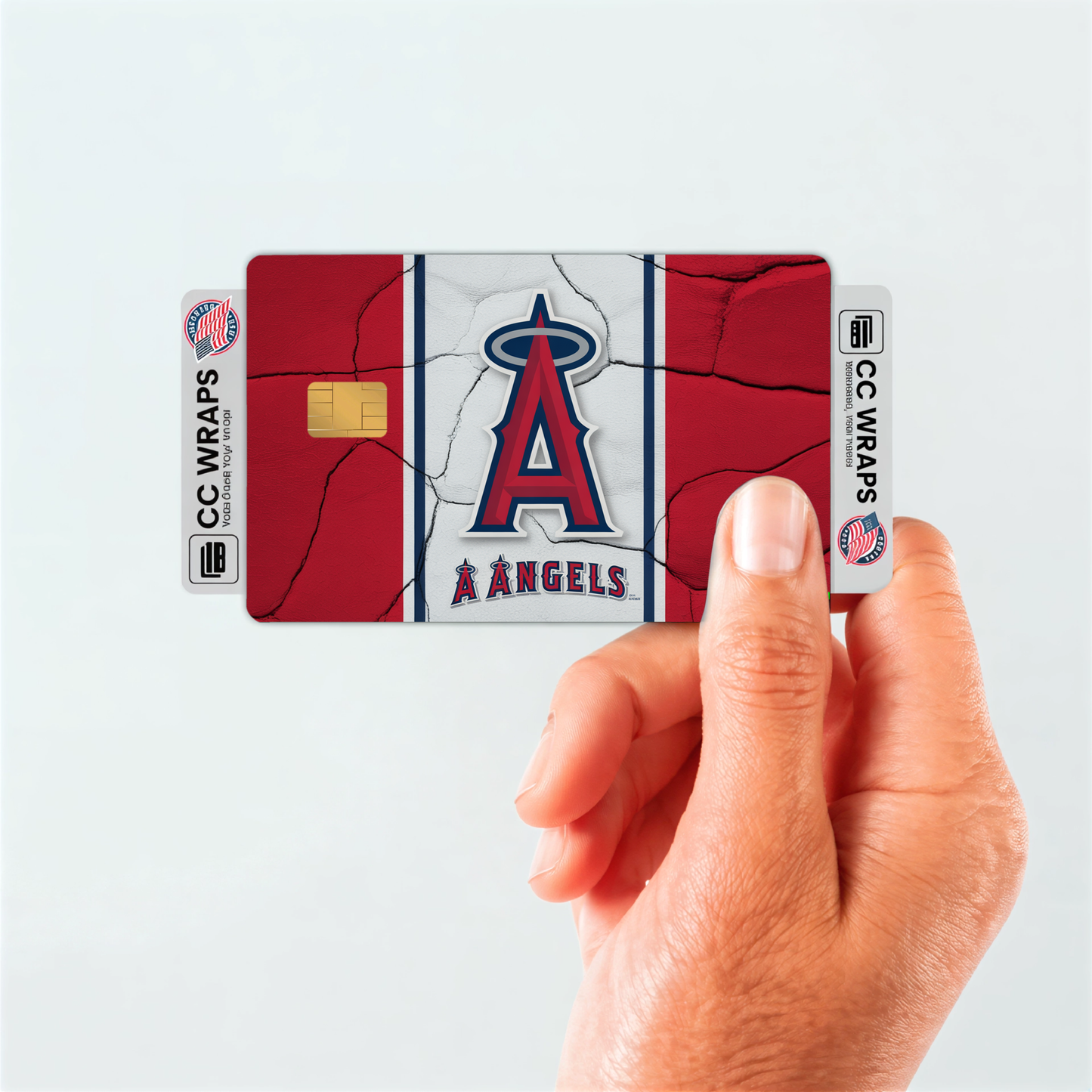 La Angels Credit Card Skin Sticker | MLB Debit Card Cover