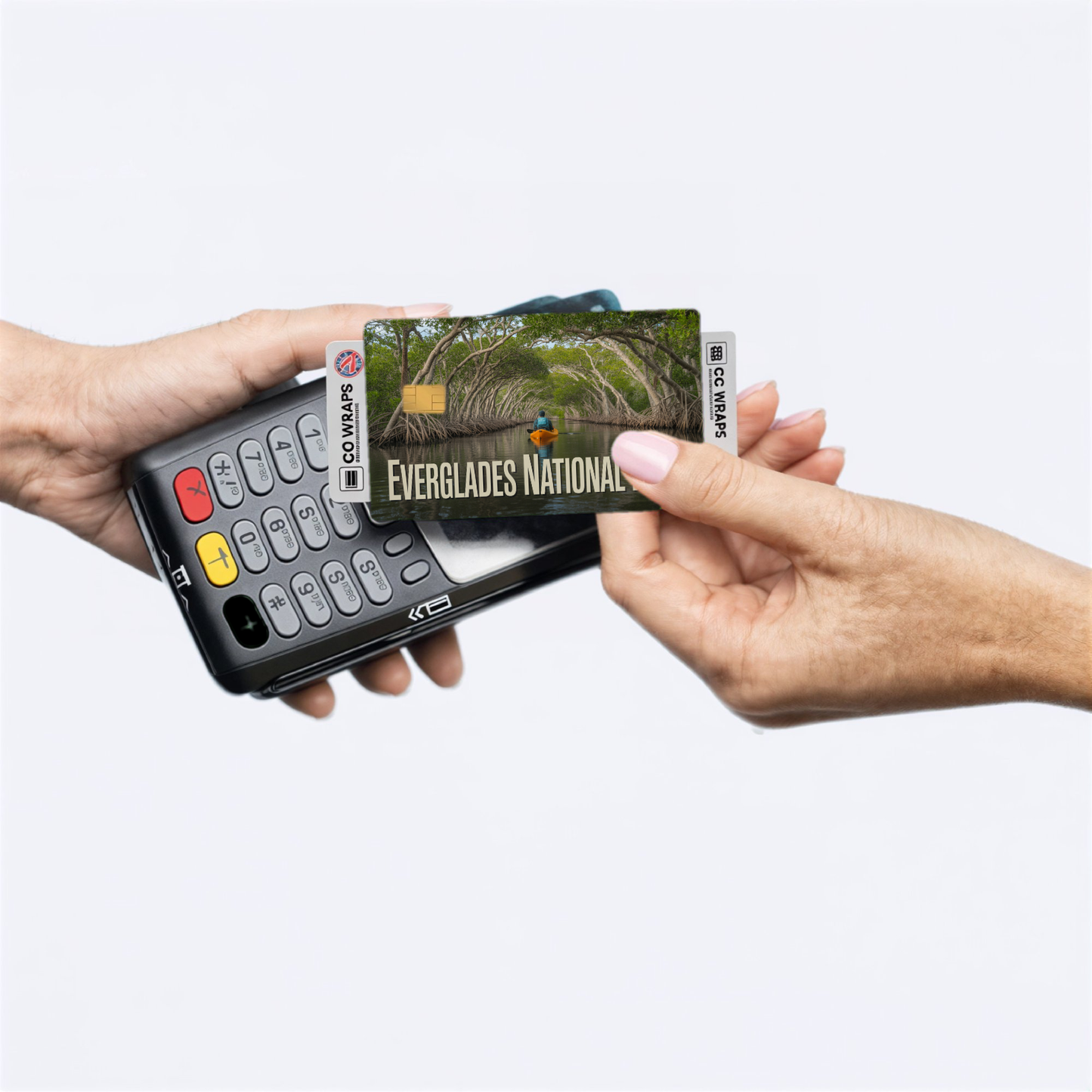 2PK Everglades National Park Credit Card Vinyl Skin Decal