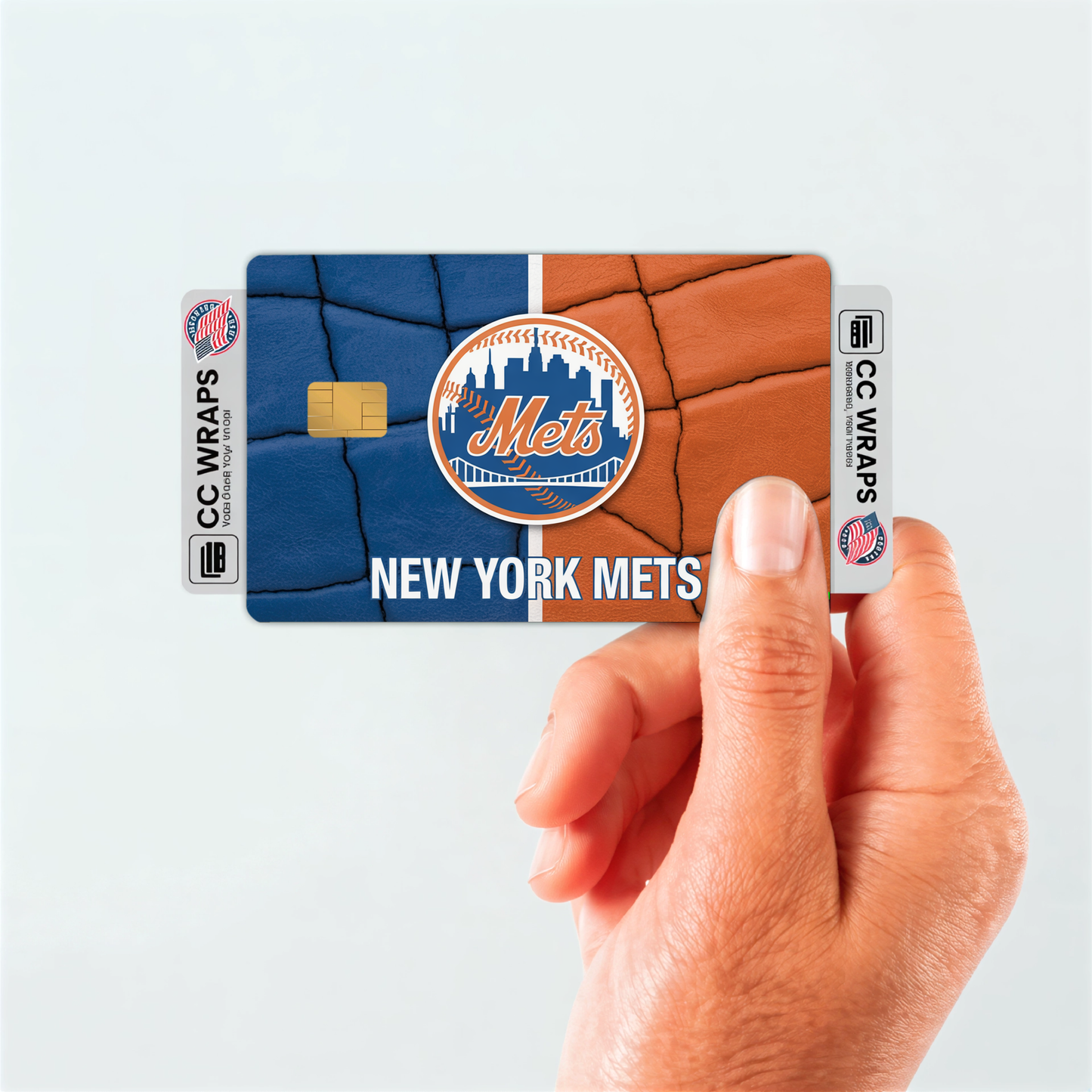 New York Mets Credit Card Skin Sticker | MLB Debit Card Cover