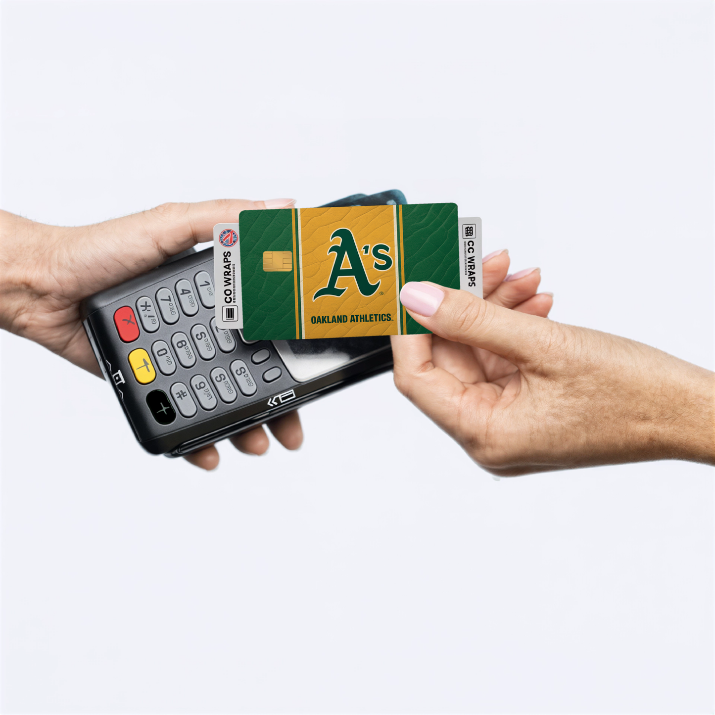 Oakland Athletics Credit Card Skin Sticker | MLB Debit Card Cover