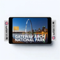 2PK Gateway Arch National Park Credit Card Vinyl Skin Decal