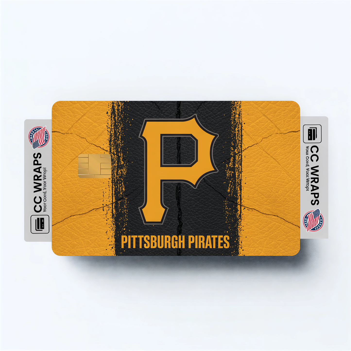 Pittsburgh Pirates Credit Card Skin Sticker | MLB Debit Card Cover