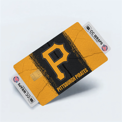 Pittsburgh Pirates Credit Card Skin Sticker | MLB Debit Card Cover