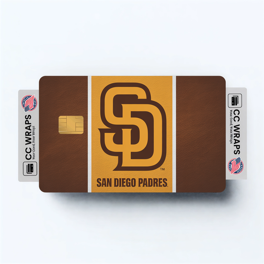 San Diego Padres Credit Card Skin Sticker | MLB Debit Card Cover