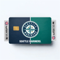 Seattle Mariners Credit Card Skin Sticker | MLB Debit Card Cover