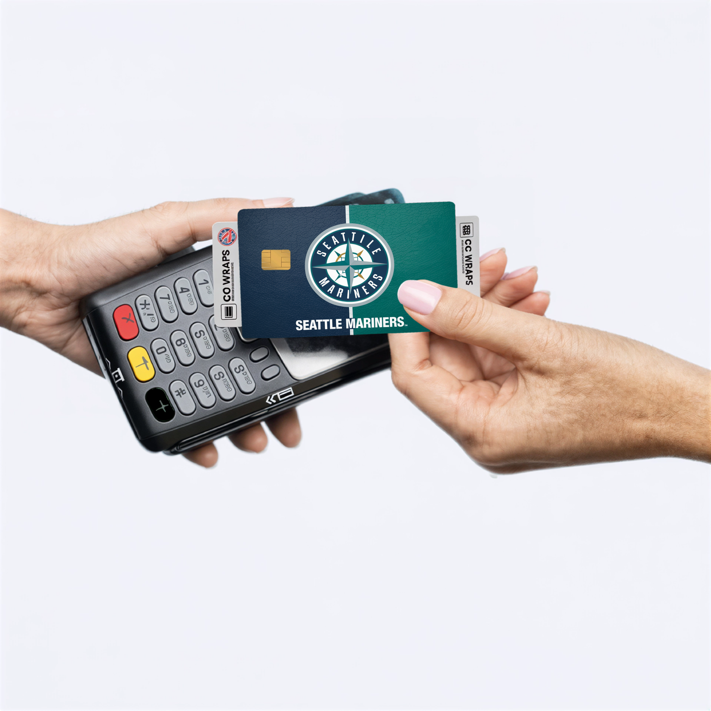 Seattle Mariners Credit Card Skin Sticker | MLB Debit Card Cover