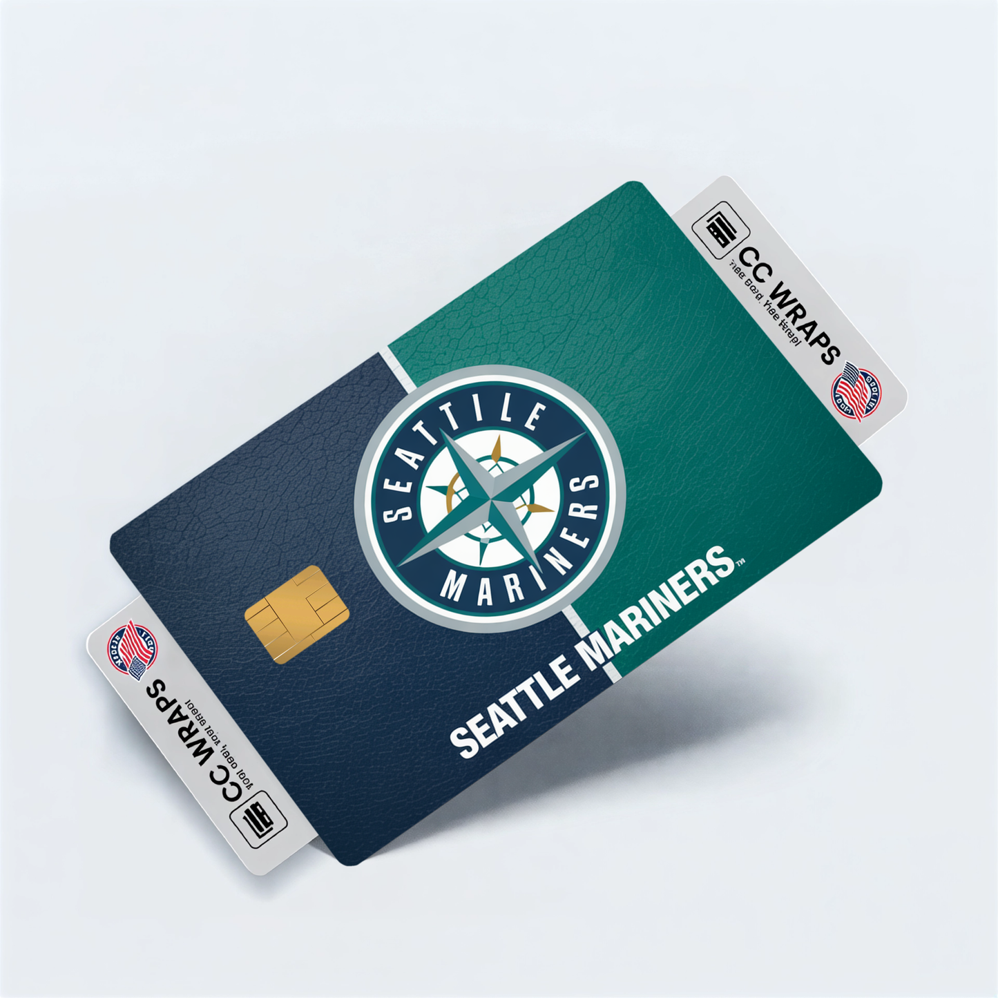 Seattle Mariners Credit Card Skin Sticker | MLB Debit Card Cover