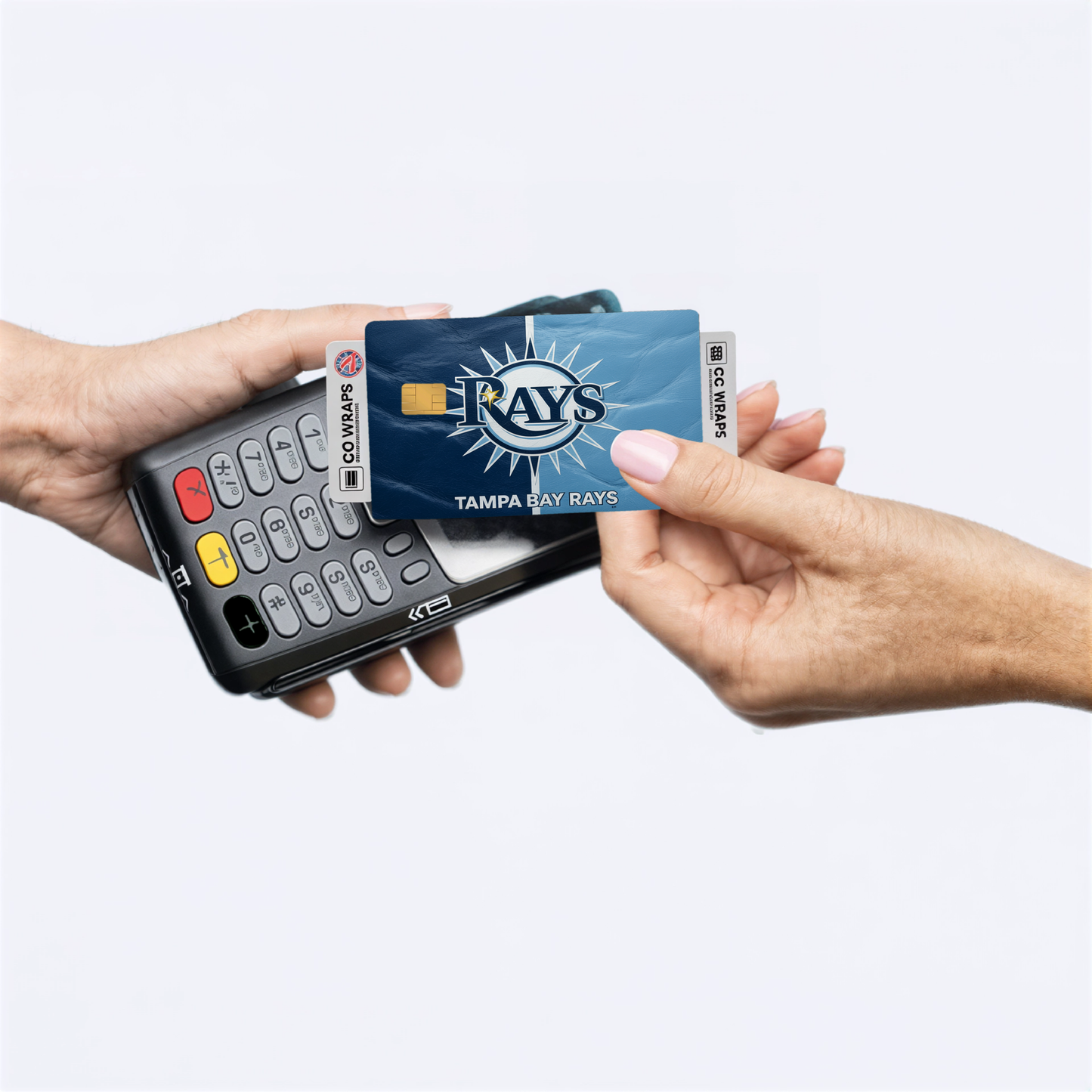 Tampa Bay Rays Credit Card Skin Sticker | MLB Debit Card Cover