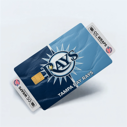 Tampa Bay Rays Credit Card Skin Sticker | MLB Debit Card Cover