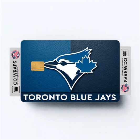 Toronto Blue Jays Credit Card Skin Sticker | MLB Debit Card Cover