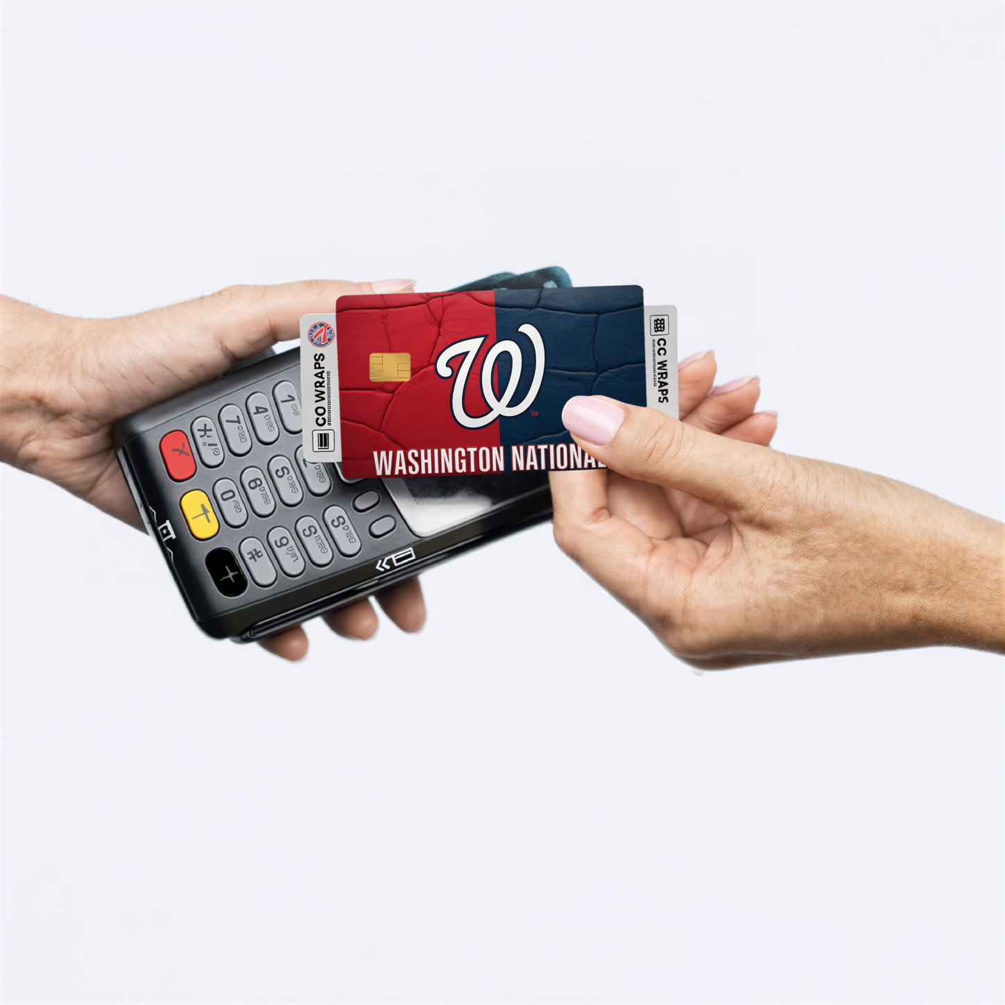 Washington Nationals Credit Card Skin Sticker | MLB Debit Card Cover