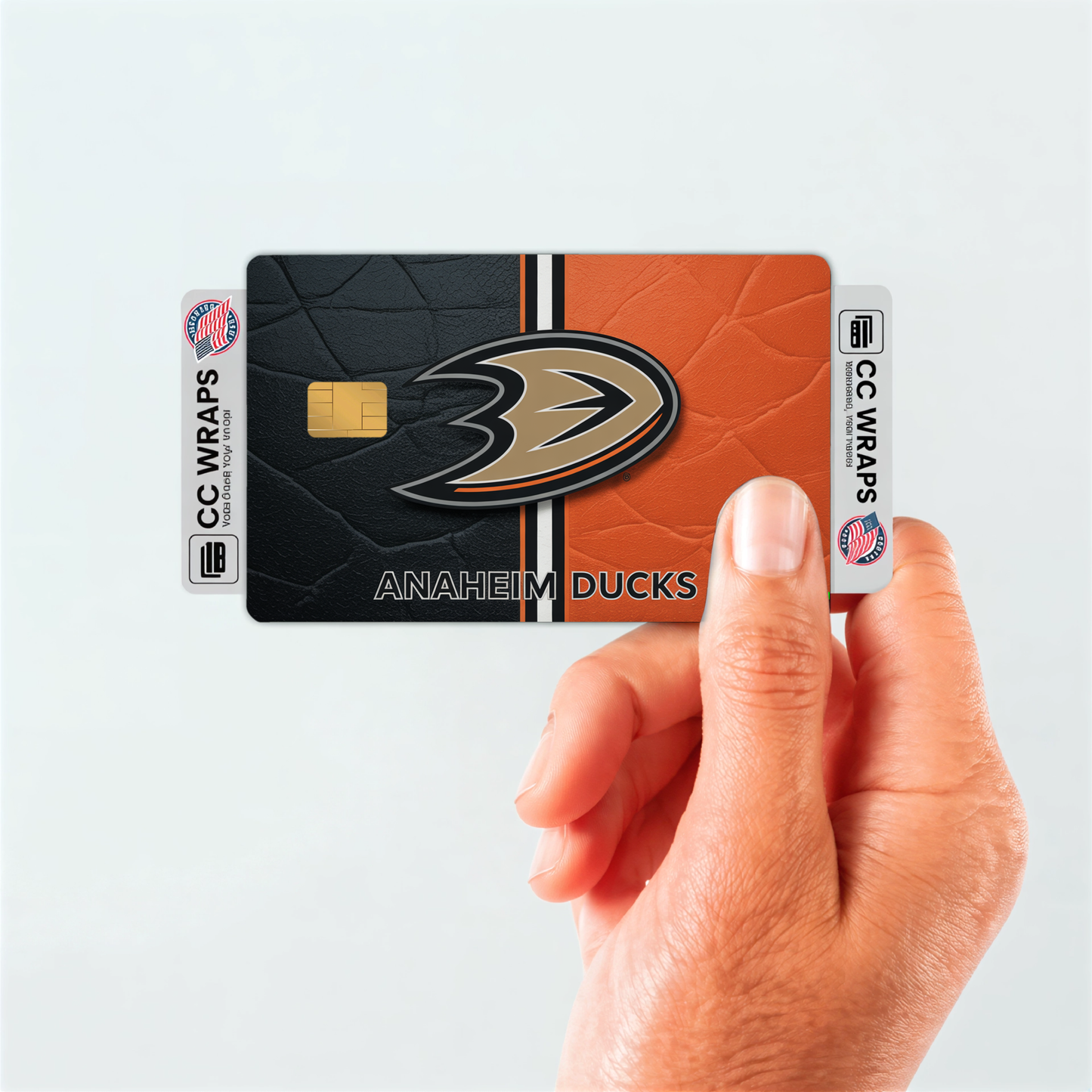 Anaheim Ducks Credit Card Skin Sticker | NHL Debit Card Cover