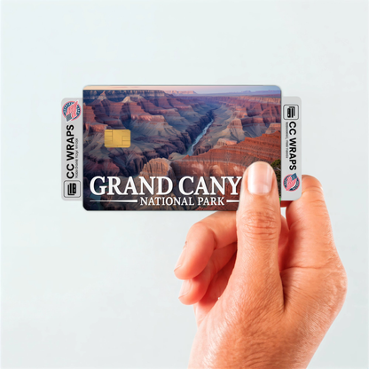 2PK Grand Canyon National Park Credit Card Vinyl Skin Decal